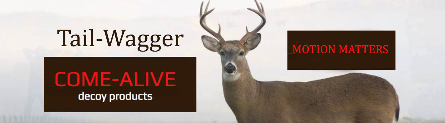 Tail-Wagger Deer Rear electronic motion deer decoy from Come-Alive Decoy Product 